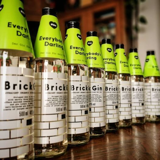 Brick Gin 40% vol., 0,5 Liter