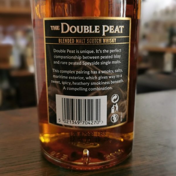 The Double Peat – Angus Dundee Distillers – Blended Scotch Whisky