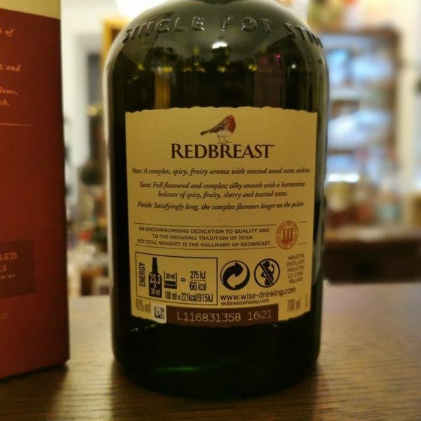 RedBreast Irish Whiskey 12 Jahre